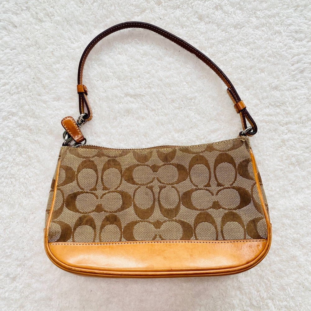 Vintage Coach Logo C Purse with duster bag